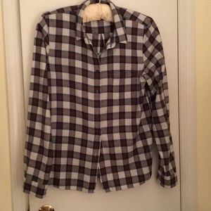Madewell flannel shirt